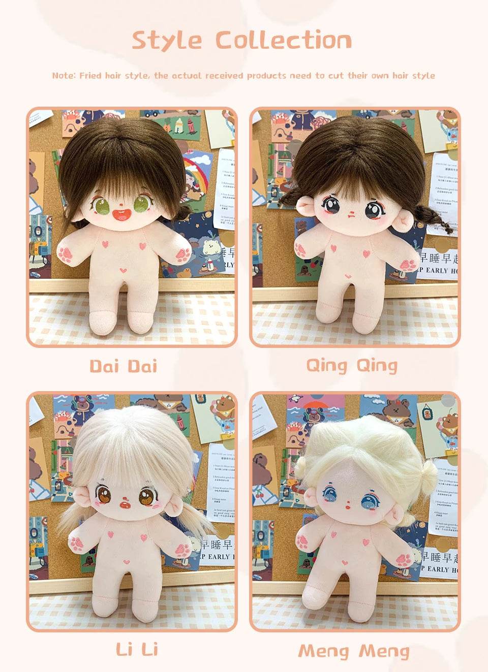 22cm Kawaii Plush Cotton Doll Pink Bunny Cute Girl Gift - ToylandEU