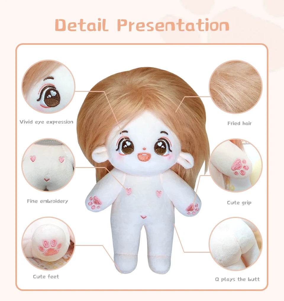 22cm Kawaii Plush Cotton Doll Pink Bunny Cute Girl Gift - ToylandEU