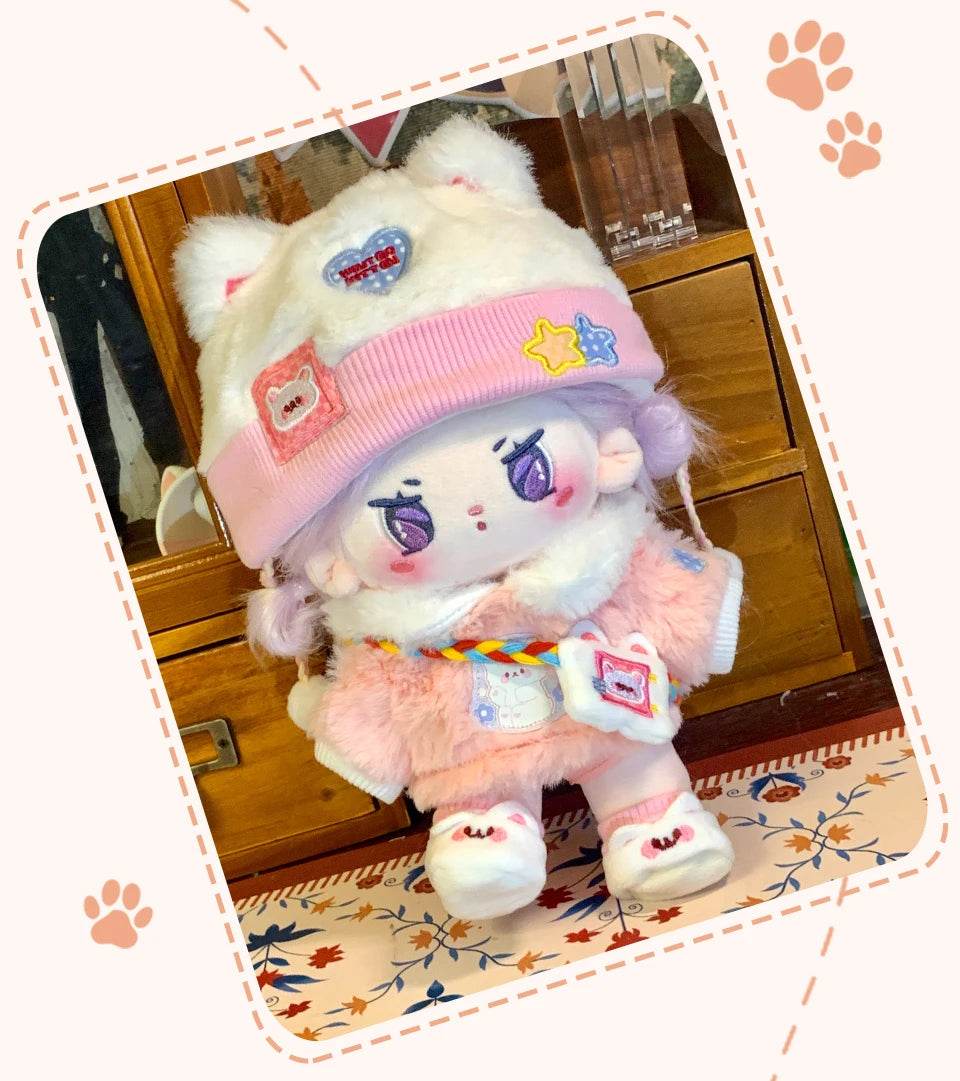 22cm Kawaii Plush Cotton Doll Pink Bunny Cute Girl Gift - ToylandEU