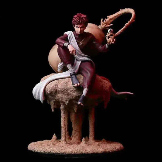 Naruto Gaara Action Figure 22cm Sitting Kazekage Statue - ToylandEU