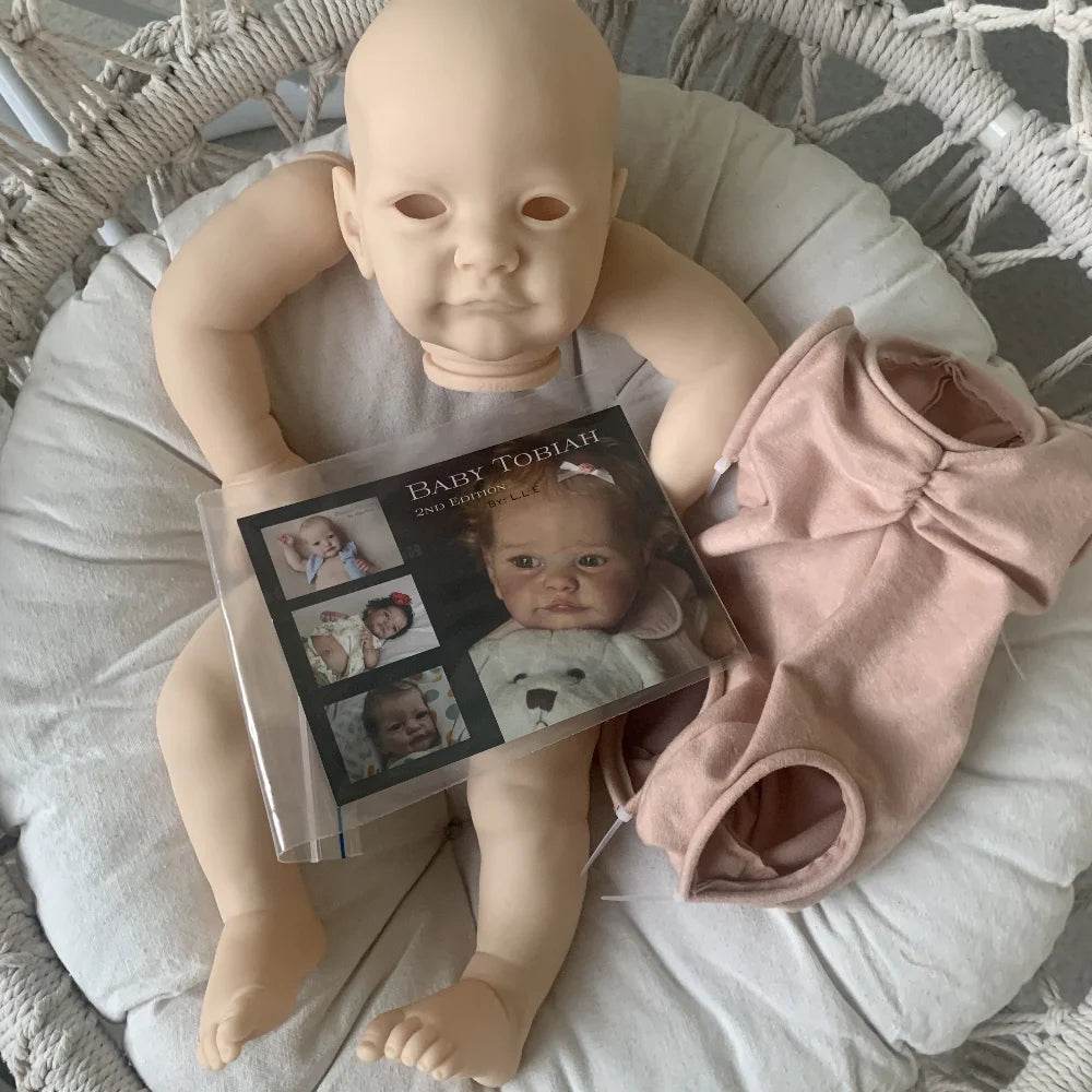 23-Inch DIY Silicone Reborn Doll Kit - Unfinished Baby Doll Project - ToylandEU