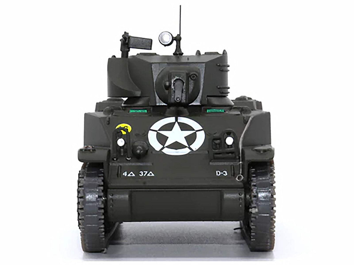 M5A1 Light Tank #16 | 1/43 Diecast Military Model | AFVs of WWII | Destruction Series