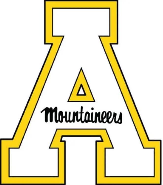 Appalachian State Mountaineers Magnet Car Style 12 Inch CO