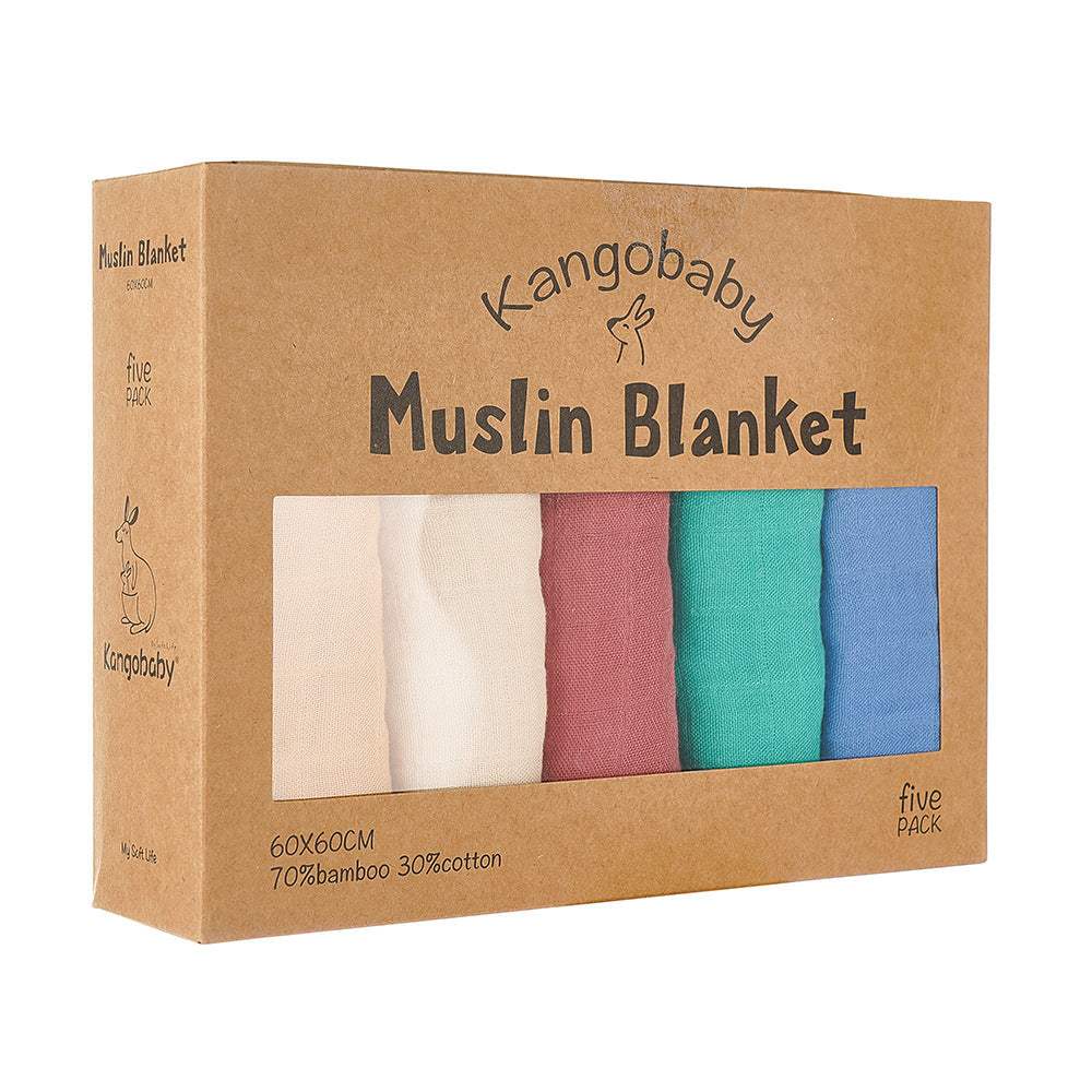 Baby Gauze Saliva Towel Bib | Bamboo Fiber Blend
