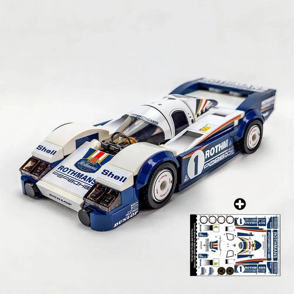 232PCS MOC 956 1982 Year Le Mans Racing Car Building Block Toys - ToylandEU