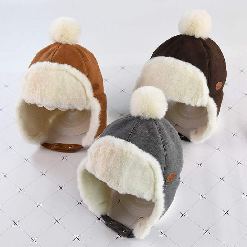 Plush Earmuff Cap | Rabbit Hair