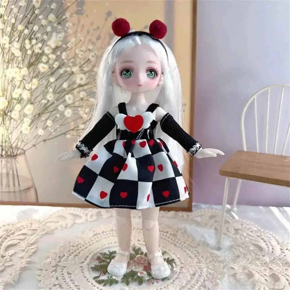  23cm BJD Doll with 3D Eyes and Clothing for Girls -  ToylandEU™