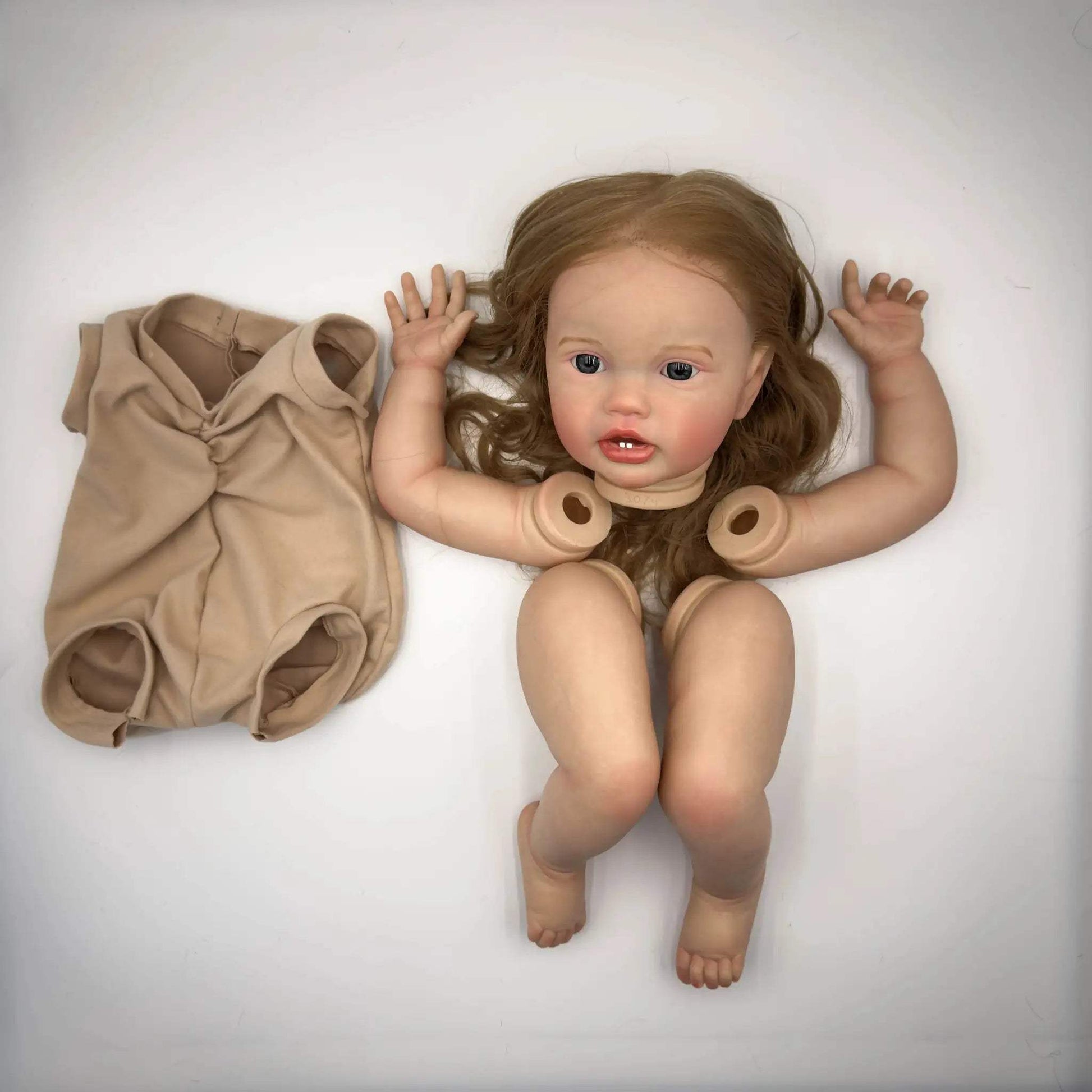  24 Inch Reborn Doll Kit Hand Root Hair Lifelike Toy -  ToylandEU™