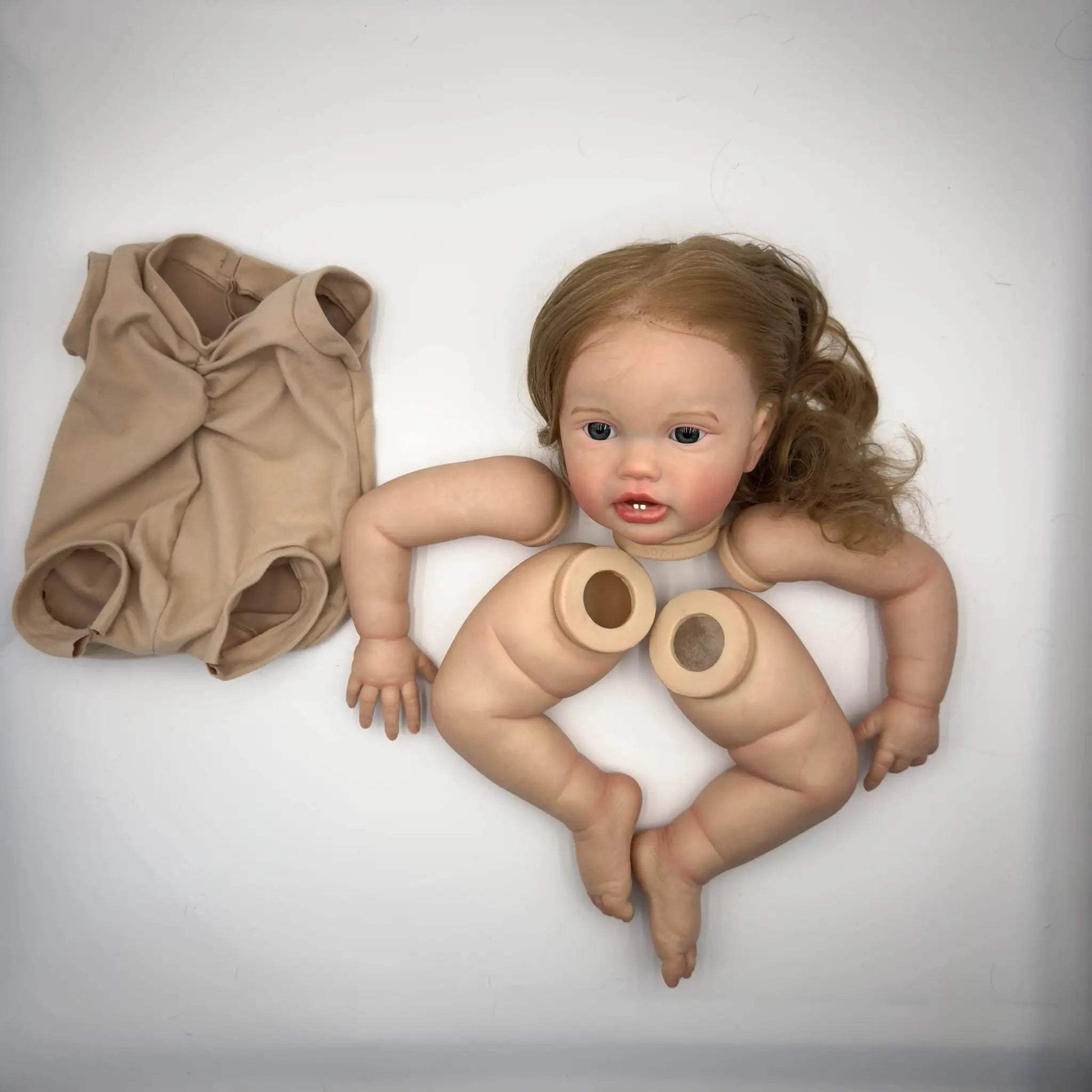  24 Inch Reborn Doll Kit Hand Root Hair Lifelike Toy -  ToylandEU™