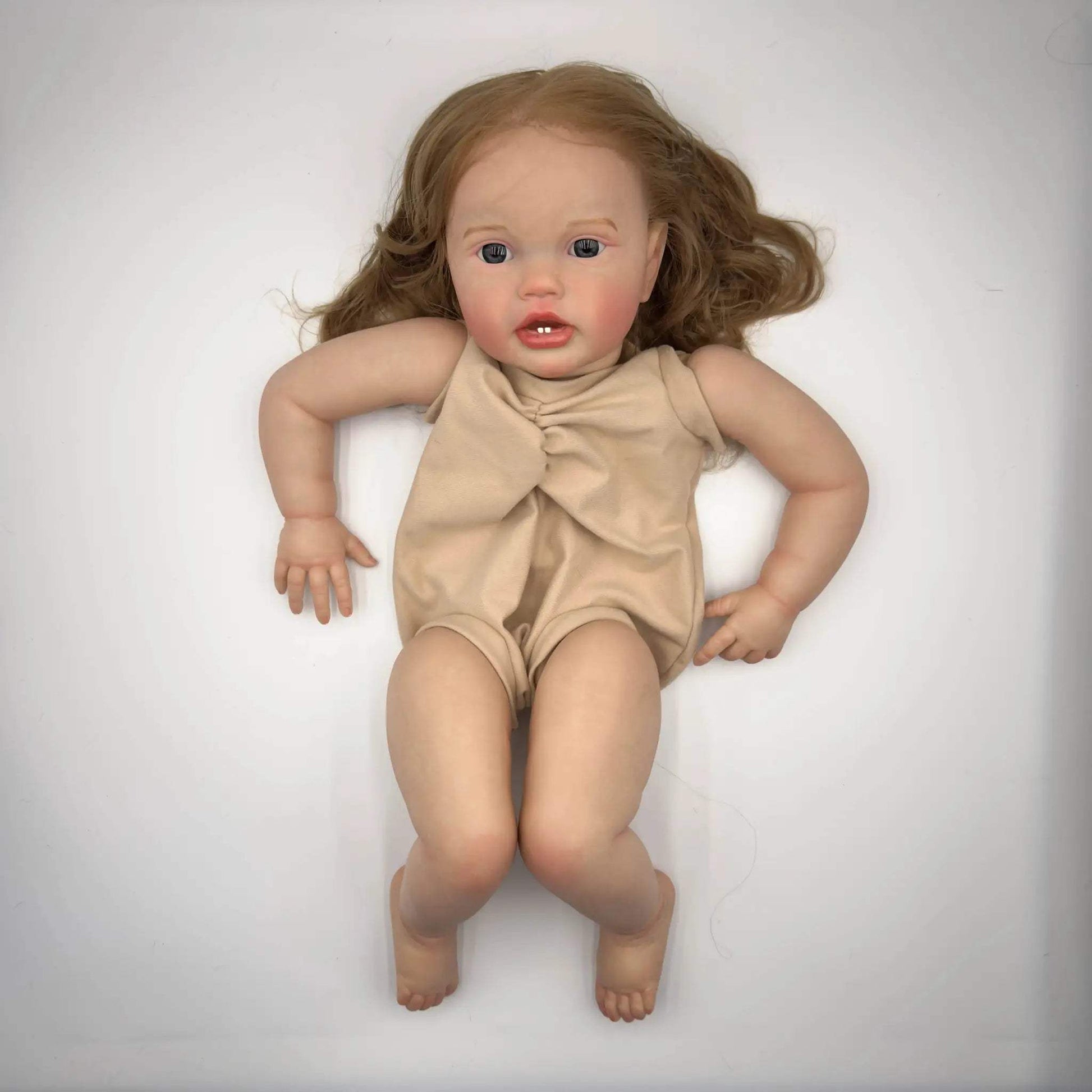  24 Inch Reborn Doll Kit Hand Root Hair Lifelike Toy -  ToylandEU™