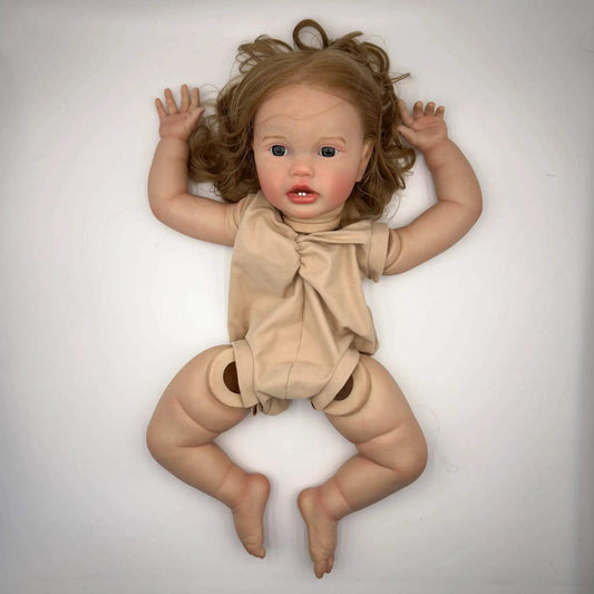  24 Inch Reborn Doll Kit Hand Root Hair Lifelike Toy -  ToylandEU™