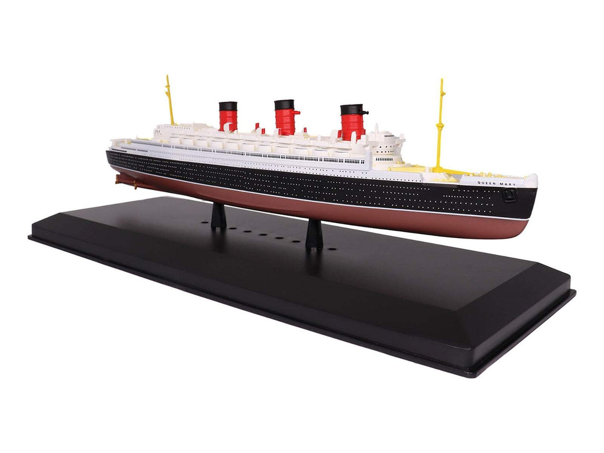 RMS Queen Mary Passenger Ship | 1/1250 Diecast Ship Model | Legendary Cruise Ships | Collector Quality