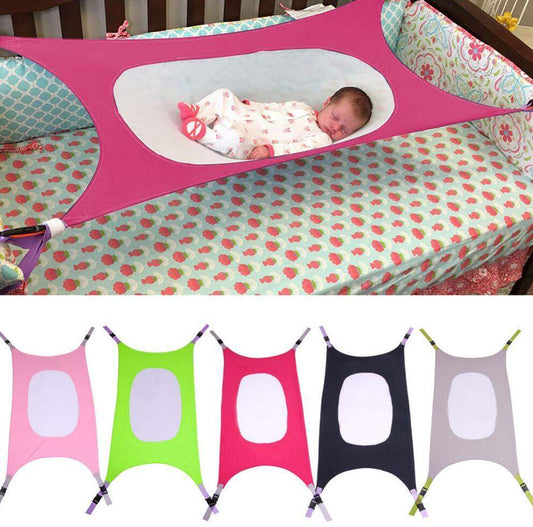 Portable Detachable Newborn Hammock Crib | Crushed Velour | Cribs & Toddler Beds