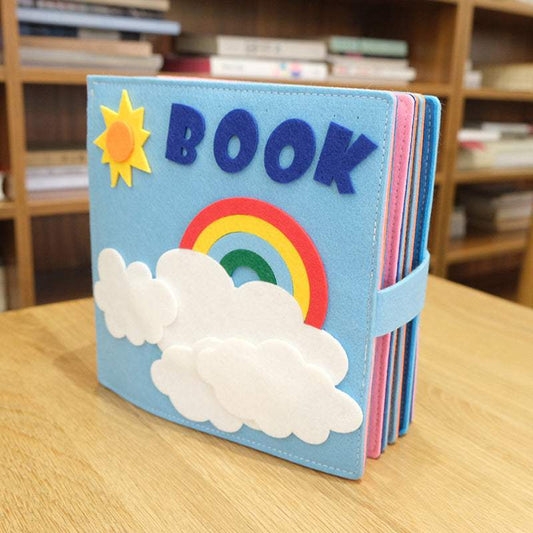 Felt Puzzle Book | Interactive Learning | Rainbow Colors | Toddlers