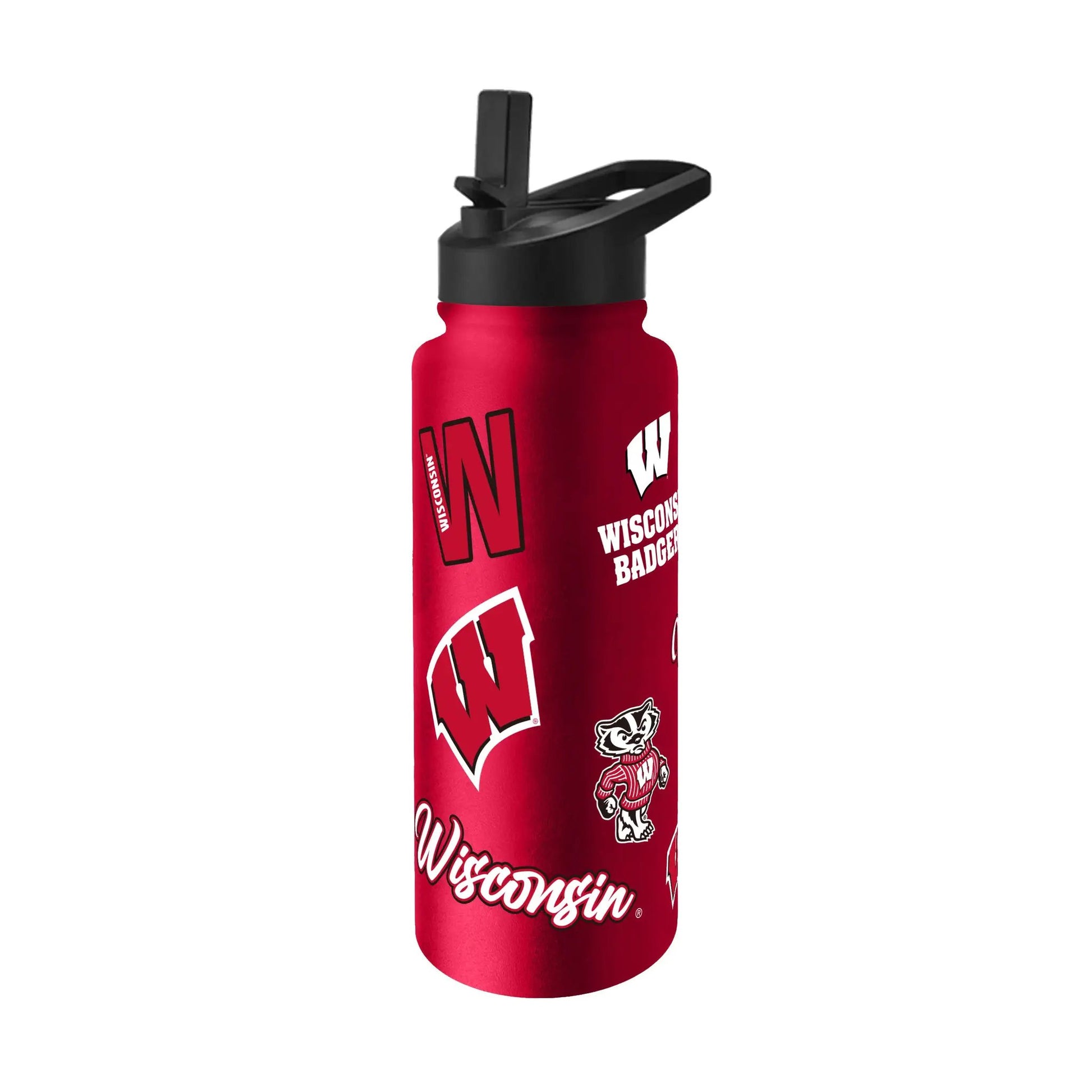 Wisconsin Badgers Quencher Bottle 34oz Stainless Steel Dreamweave