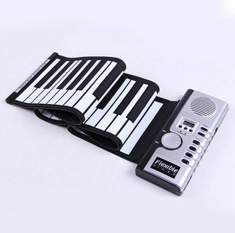 Rollable 61-Key Portable Electronic Piano Toyland EU