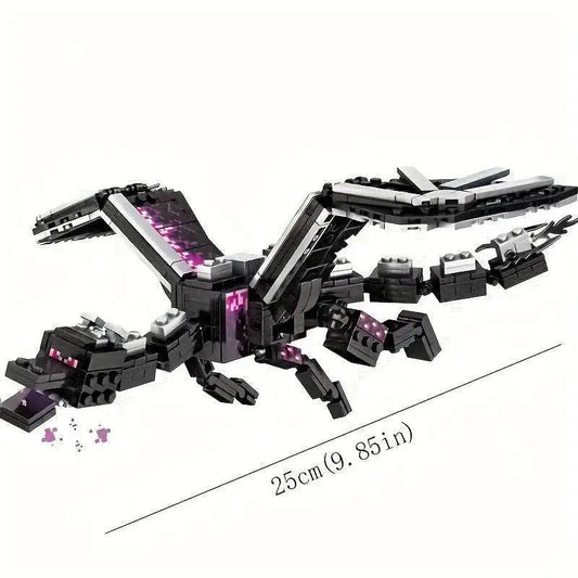  246pcs Black Pixel Dragon Movie Building Blocks Gifts -  ToylandEU™