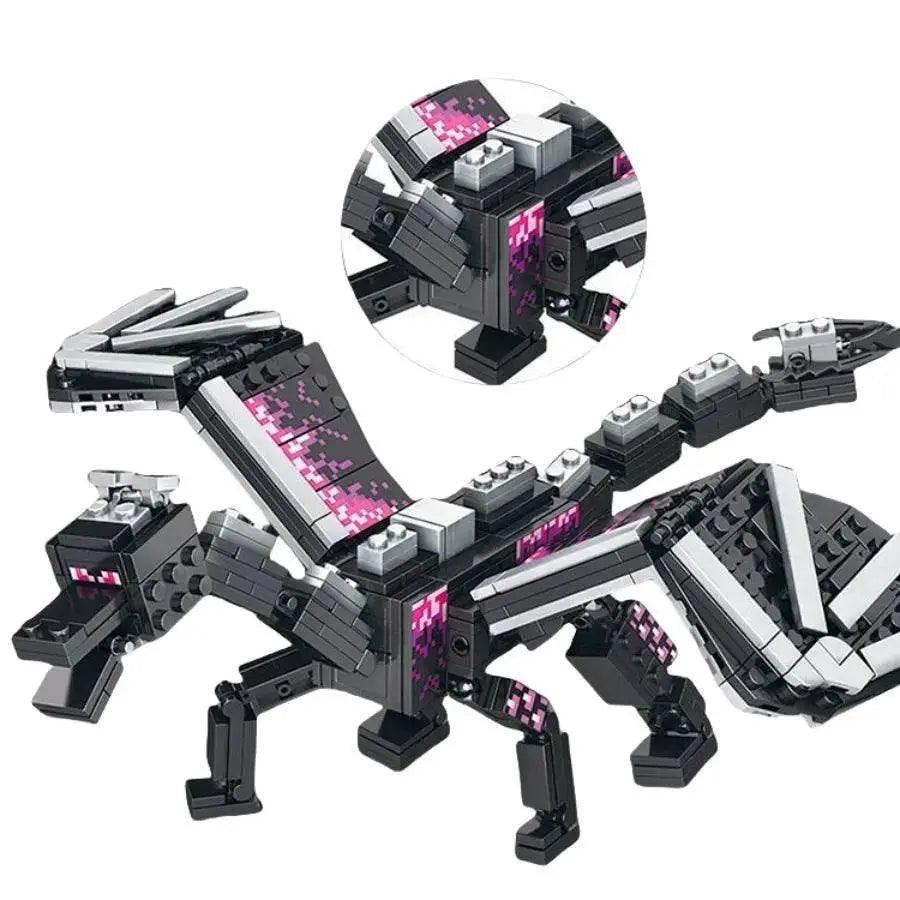  246pcs Black Pixel Dragon Movie Building Blocks Gifts -  ToylandEU™