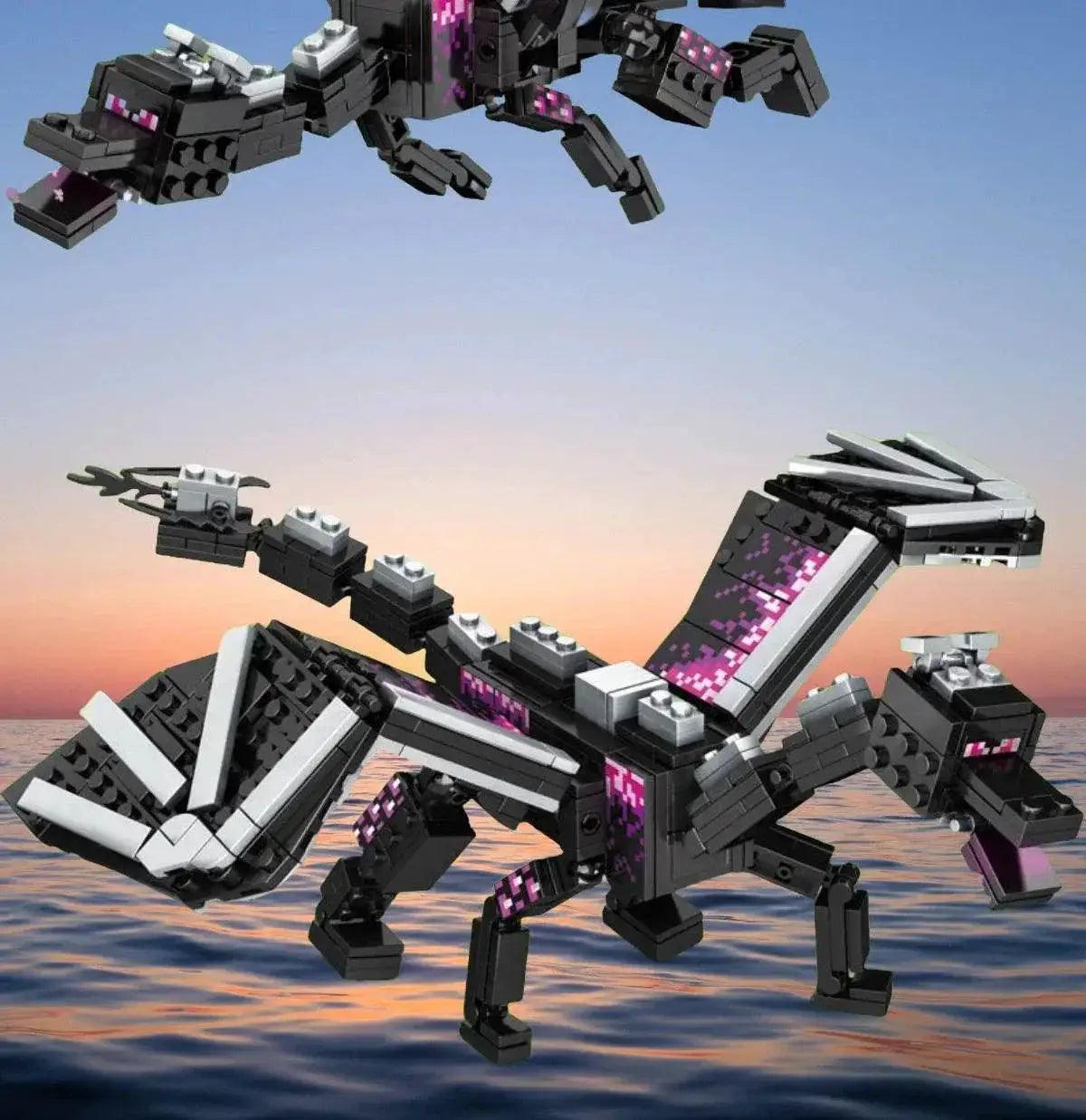  246pcs Black Pixel Dragon Movie Building Blocks Gifts -  ToylandEU™