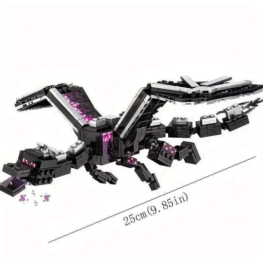  246pcs Black Pixel Dragon Movie Building Blocks Gifts -  ToylandEU™