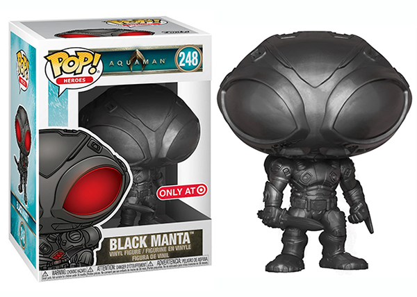 Black Manta Funko Pop Target Exclusive 4 Inch Vinyl Figure