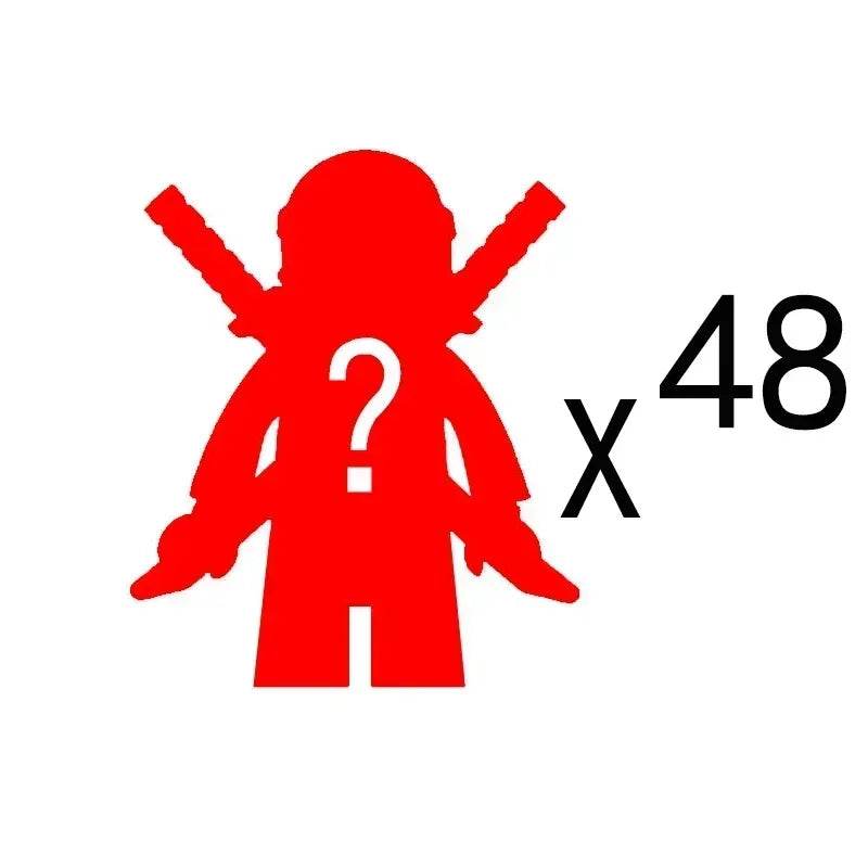 24Pcs Mini Ninja Motorcycle Action Figures Building Blocks Skeleton Soldiers Snakes Warrior Samurai Anime Movie Bricks Kids Toys - ToylandEU