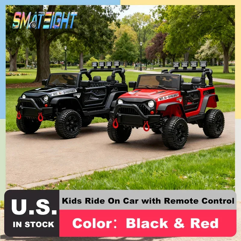 24V Kids Ride On Car With Four Wheel Suspension USB - ToylandEU