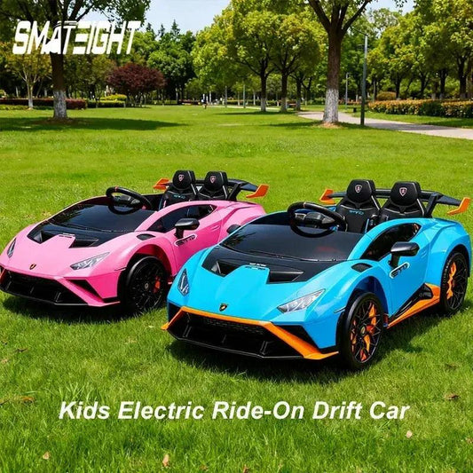  24V Lamborghini Huracan Electric Ride On Car 360 Spin -  ToylandEU™