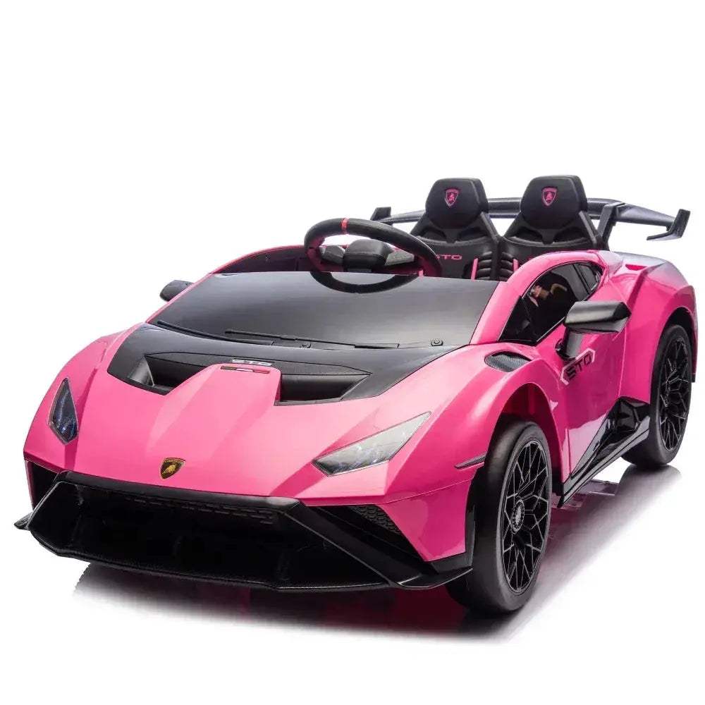 24V Lamborghini Huracan Electric Ride On Car With 360 Spin - ToylandEU