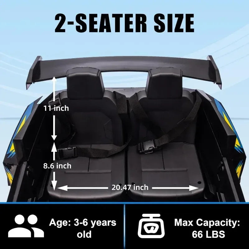 24V Police Ride On Car With Remote Control Smooth Ride - ToylandEU