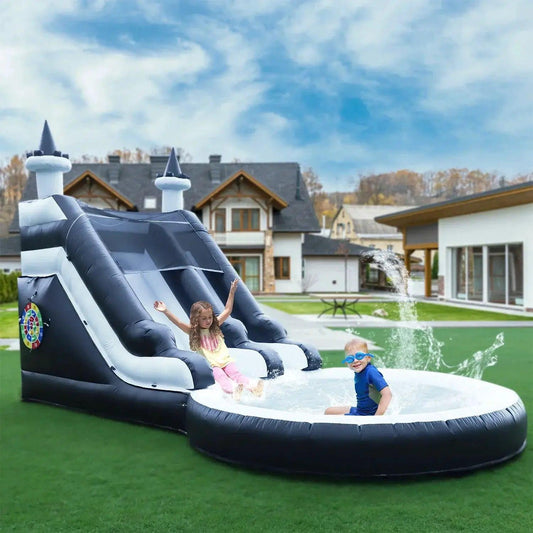 24ft Commercial PVC Inflatable Water Slide Durable -  ToylandEU™