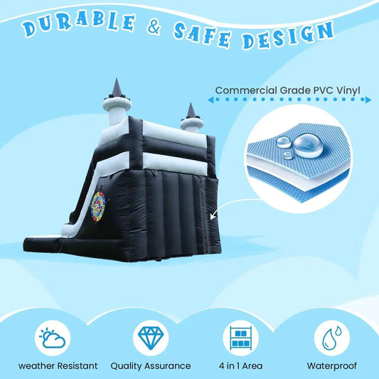  24ft Commercial PVC Inflatable Water Slide Durable -  ToylandEU™