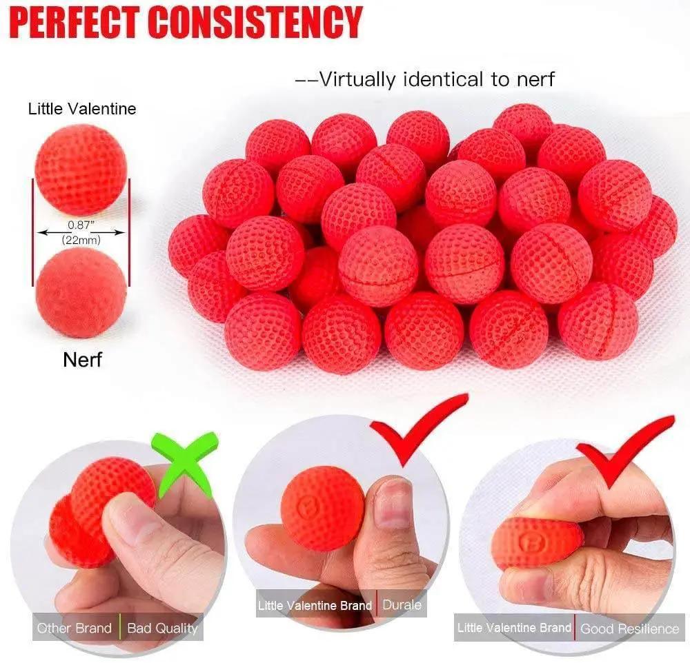  25/200 Rounds for Foam Dart Blaster Gun Toys  Rival Refill Rival Darts Bullets -  ToylandEU™