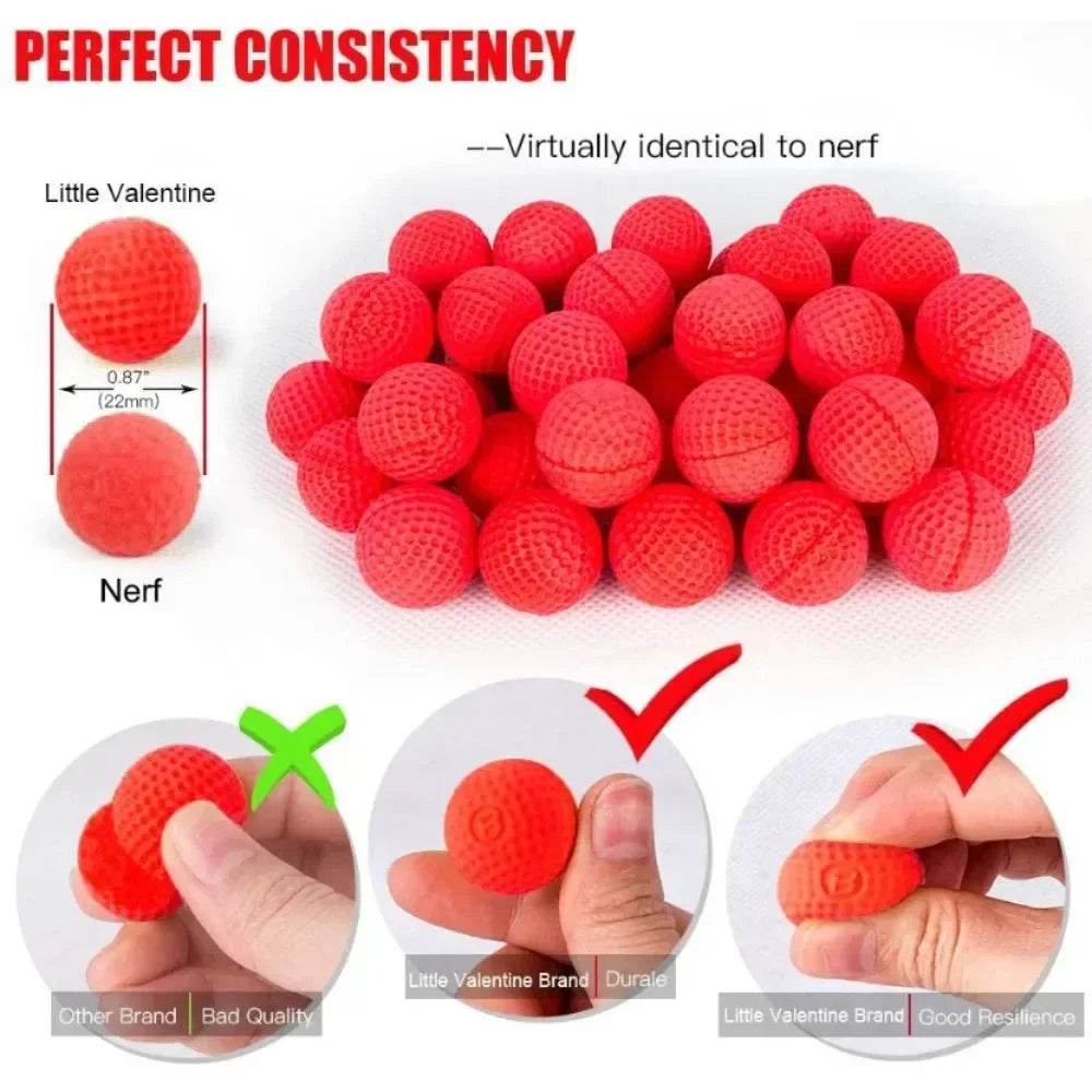 25/200 Rounds for Foam Dart Blaster Gun Toys Rival Refill Rival Darts Bullets - ToylandEU