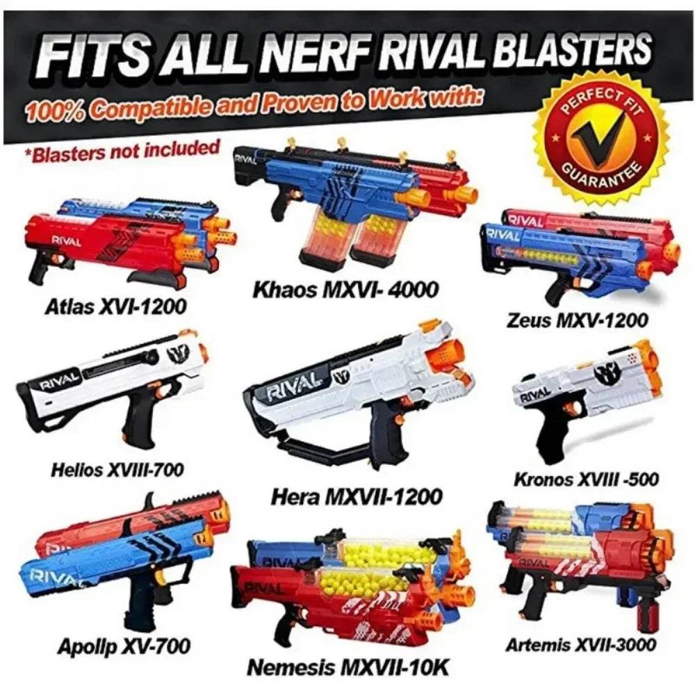25/200 Rounds for Foam Dart Blaster Gun Toys Rival Refill Rival Darts Bullets - ToylandEU