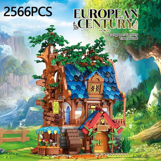 2566PCS Tree House Building Blocks MOC Model Toys for Kids - ToylandEU