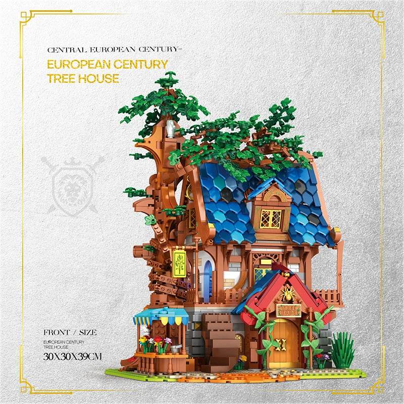 2566PCS Tree House Building Blocks MOC Model Toys for Kids - ToylandEU