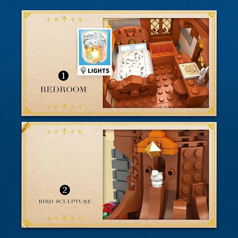 2566PCS Tree House Building Blocks MOC Model Toys for Kids - ToylandEU