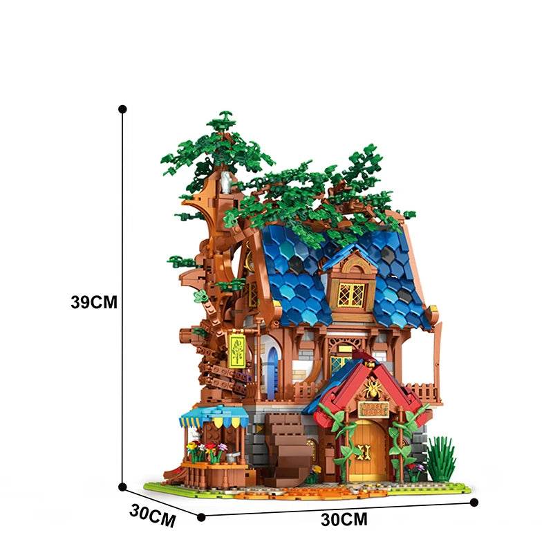 2566PCS Tree House Building Blocks MOC Model Toys for Kids - ToylandEU
