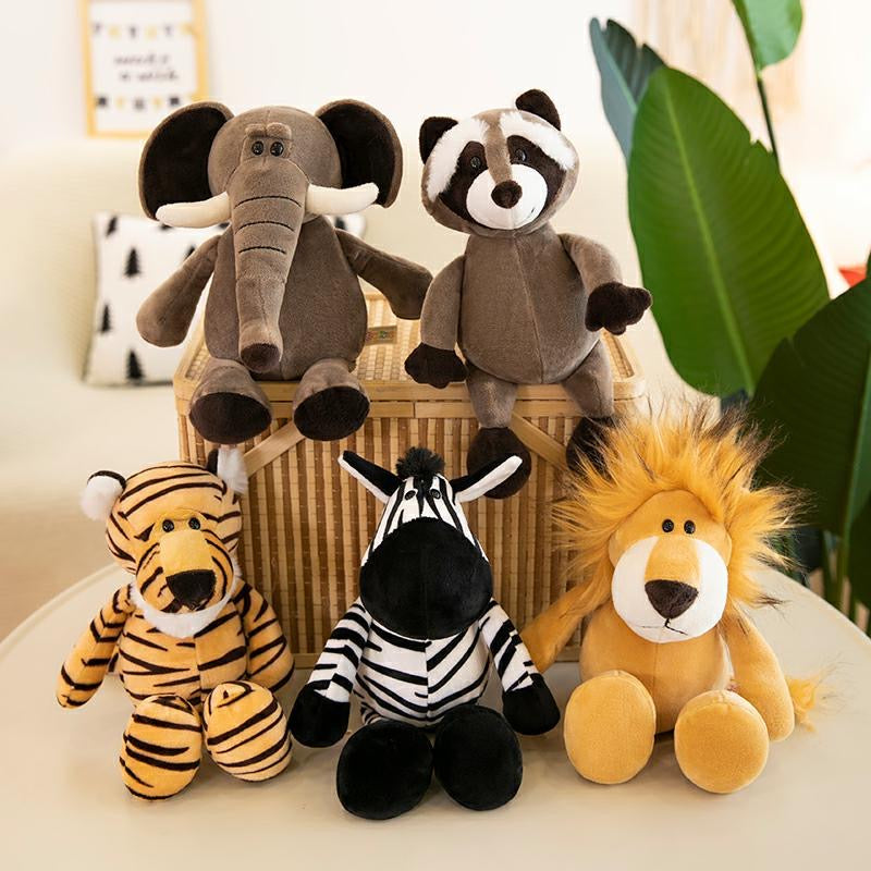 25cm 35cm Super Cute Stuffed Toys For Kids Sleeping Mate Jungle - ToylandEU