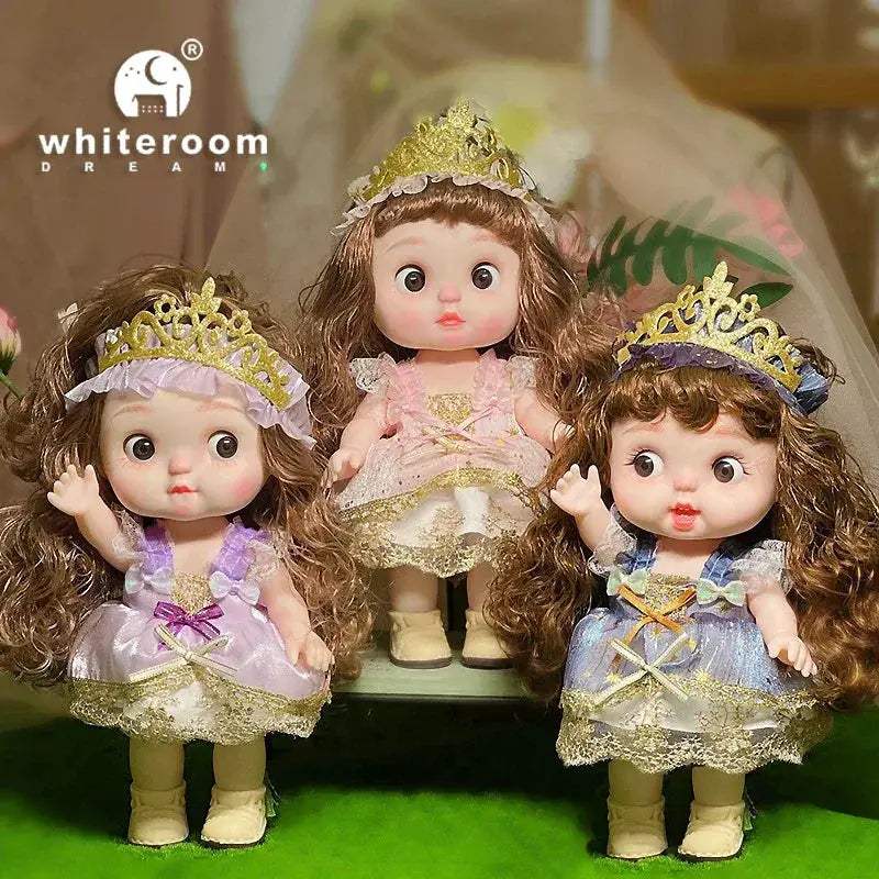 25cm Big Head Baby Doll For Girls Cute Reborn Gift - ToylandEU