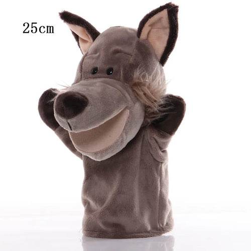 25cm Kawaii Animal Finger Puppet Plush Doll for Storytelling Fun - ToylandEU