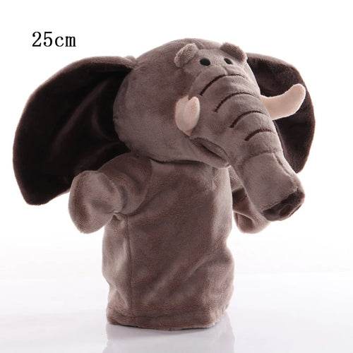 25cm Kawaii Animal Finger Puppet Plush Doll for Storytelling Fun - ToylandEU