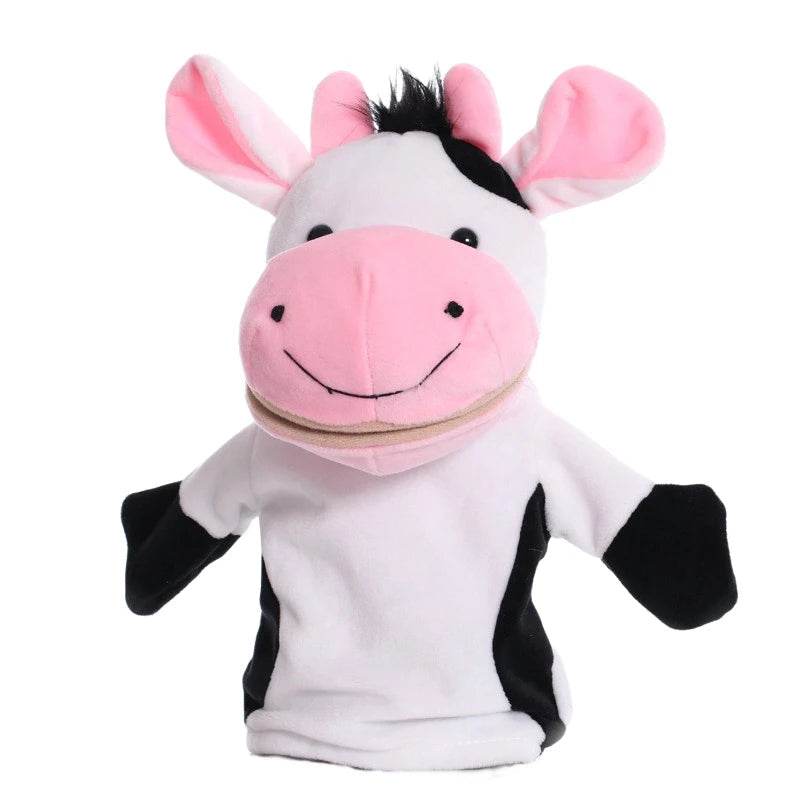 25cm Kawaii Animal Finger Puppet Plush Doll for Storytelling Fun - ToylandEU