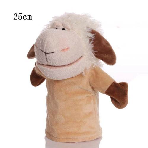 25cm Kawaii Animal Finger Puppet Plush Doll for Storytelling Fun - ToylandEU