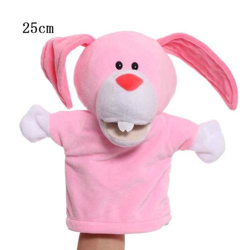 25cm Kawaii Animal Finger Puppet Plush Doll for Storytelling Fun - ToylandEU