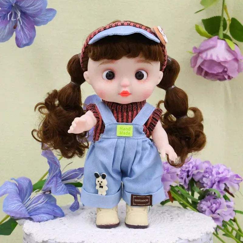 25cm Reborn Baby Doll For Girls Cute Big Head Design - ToylandEU