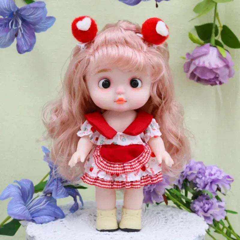 25cm Reborn Baby Doll For Girls Cute Big Head Design - ToylandEU