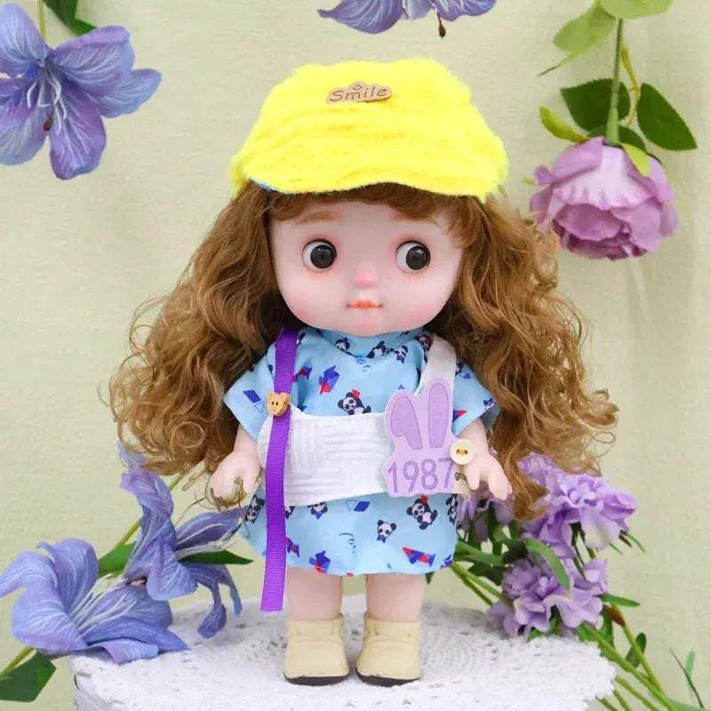 25cm Reborn Baby Doll For Girls Cute Big Head Design - ToylandEU