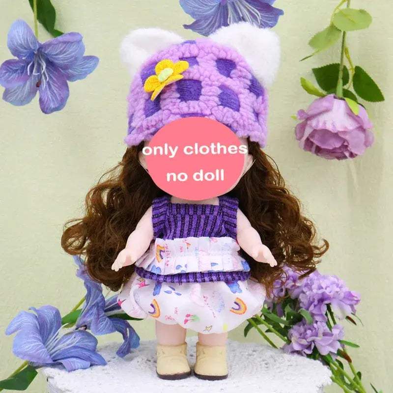 25cm Reborn Baby Doll For Girls Cute Big Head Design - ToylandEU